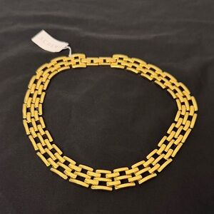 J. Crew Elegant Gold Necklace